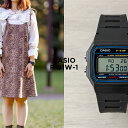 【10年保証】CASIO STANDARD カシオ スタンダード F-91W-1 腕時計 時計 ブランド メンズ レディース キッズ 子供 男の子 女の子 チープカシオ チプカシ デジタル 日付 カレンダー ブラック 黒 ブルー 青 ギフト プレゼント