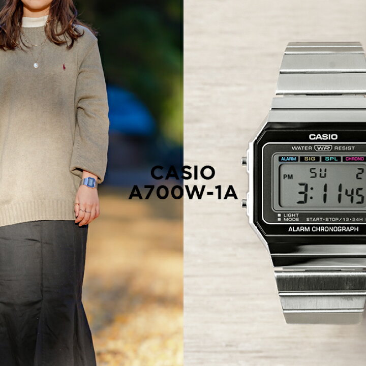 楽天市場 10年保証 日本未発売 Casio Standard カシオ スタンダード 00w 1a 腕時計 時計 ブランド メンズ レディース キッズ 子供 男の子 女の子 チープカシオ チプカシ デジタル 日付 カレンダー ブラック 黒 シルバー 海外モデル ギフト プレゼント つきの