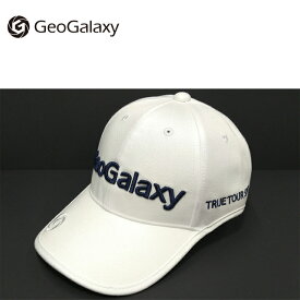 GeoGalaxy/ジオギャラクシーTour Cap / ツアーキャップ ホワイト/ネイビー ゴルフ 帽子