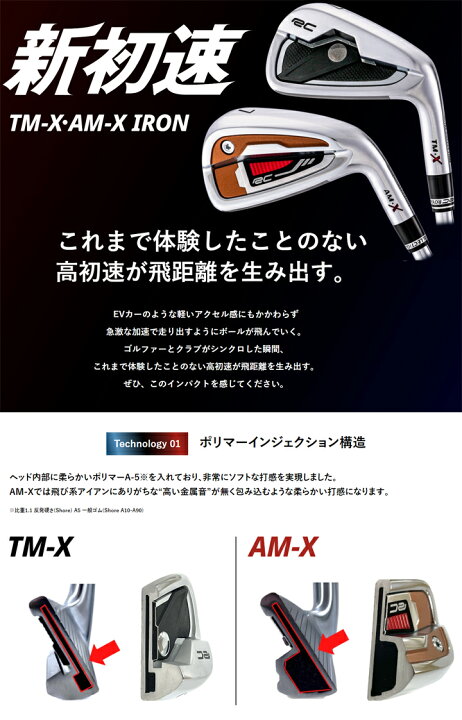 楽天市場】ROYAL COLLECTION/ロイヤルコレクション AM-Xアイアン6本 