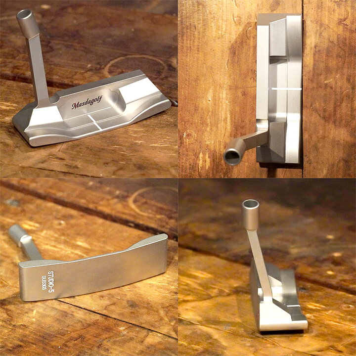 楽天市場】Masda Golf/マスダゴルフ スタジオ5 ブレード型パター 
