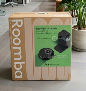 �����o(Roomba)Plus 405 Combo ���{�b�g + AutoWash �[�d�X�e�[�V���� iRobot�y���@��/���p/���@�\�[�d�X�e�[�V��������/�����S�~���W/���b�v�̎������E�����@�\�t��/�p���[���t�g�z��/�X�}�[�g�X�N