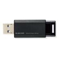 エレコム 外付けSSD 1TB USB3.2(Gen2) 　ノック式 　ESD-EPK1000GBK　新品