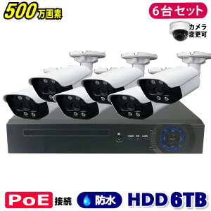 hƃJ 500f 8CH POE R[_[ SONY IP J 6Zbg (LANڑjHDD 6TB 掿 ĎJ O  ԊO ԎBe