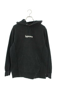 シュプリーム SUPREME　サイズ:L 16AW Box Logo Hooded Sweatshirt ボックスロゴプルオーバーパーカー(ブラック) 【400122】【OM10】【メンズ】【中古】bb127#rinkan*C