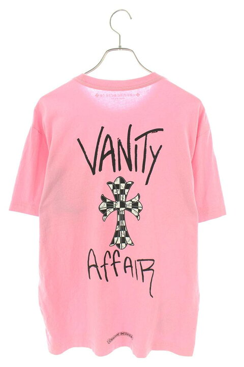 楽天市場 クロムハーツ Chrome Hearts サイズ L Ppo Vanity Affair T Shrt Matty Boyバックプリント Tシャツ ピンク Ss07 メンズ 中古 134 Rinkan B Rinkan