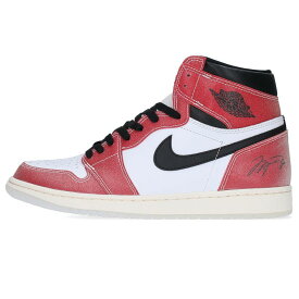 ナイキ NIKE　サイズ:29cm AIR JORDAN 1 RETRO HIGH OG SP DA2728-100 エアジョーダン1レトロハイオージートロフィールームスニーカー(レッド×ホワイト) 【612032】【OM10】【メンズ】【小物】【中古】bb346#rinkan*A