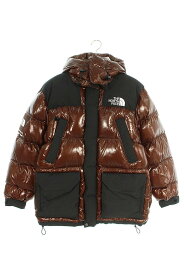 シュプリーム SUPREME　×ノースフェイス THE NORTH FACE サイズ:M 22AW 700-Fill Down Parka 700フィルダウンパーカーブルゾン(ブラウン)【600132】【SB01】【メンズ】【中古】bb315#rinkan*B