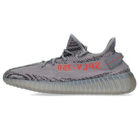 アディダス カニエウエスト adidas Kanye West　サイズ:27.5cm YEEZY BOOST 350 V2 BELUGA 2.0 【AH2203】イージーブーストベルーガスニーカー(グレー×レッド)【823032】【OM10】【メンズ】【小物】【中古】bb187#rinkan*S