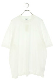 ヴェトモン VETEMENTS　サイズ:M 23SS UE63TR660W ロゴ刺繍Tシャツ(ホワイト)【323042】【OM10】【メンズ】【レディース】【中古】bb20#rinkan*N-