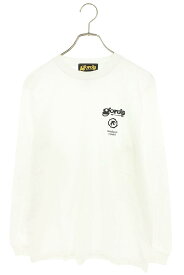 ゴローズ goro's　サイズ:M 新型 mitakuye oyasin プリント長袖ロングTシャツ(ホワイト)【225032】【HJ08】【メンズ】【中古】bb131#rinkan*S