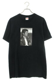 シュプリーム SUPREME　サイズ:M 17SS Michael Jackson Tee マイケルジャクソンフォトプリントTシャツ(ブラック)【604042】【OM10】【メンズ】【中古】bb344#rinkan*B