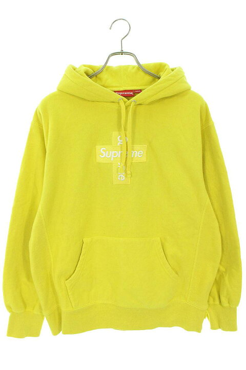 楽天市場】シュプリーム SUPREME サイズ:M 20AW Cross Box Logo Hooded  