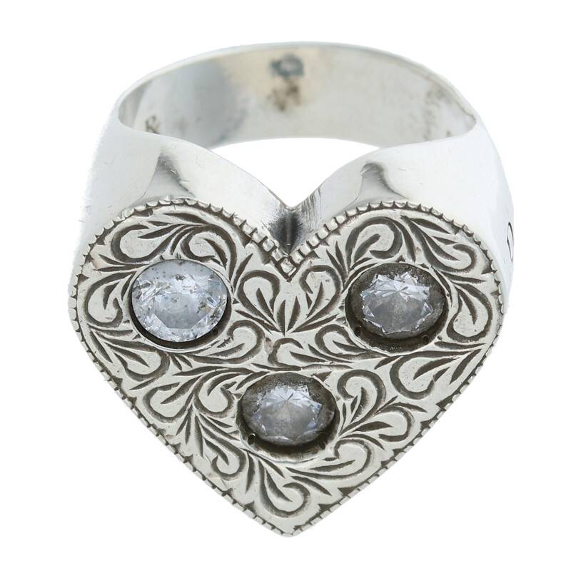 楽天市場】アンチドート ANTIDOTE サイズ:7号 Engraved Heart Ring