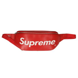 シュプリーム ルイヴィトン SUPREME LOUISVUITTON　サイズ:PM 17AW LV Bumbag PM エピレザーボディバッグウエストバッグ(レッド)【111132】【SB01】【小物】【中古】bb216#rinkan*A