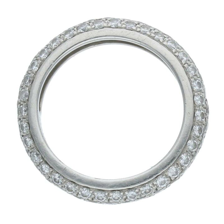 楽天市場】カルティエ Cartier サイズ:6号 PT950 PAVEダイヤリング 