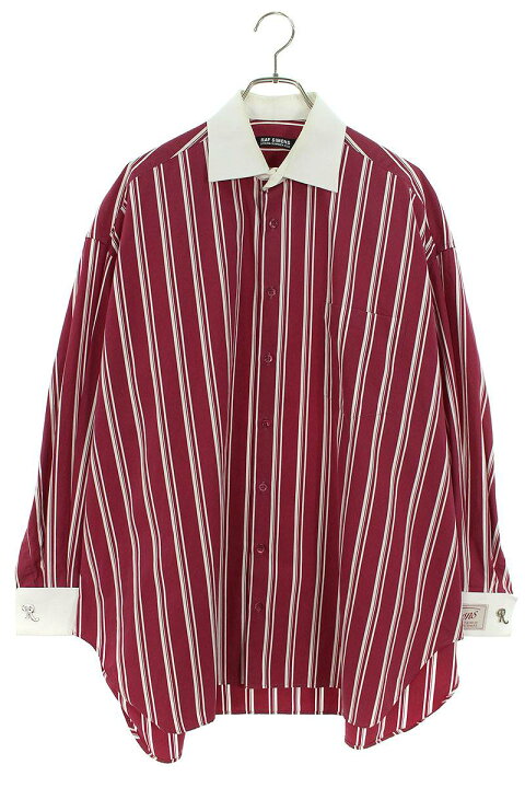 raf simons 22ss ストライプ シャツ - シャツ