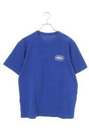 サカイ Sacai　サイズ:2 23SS 23-0464S ONEKINDWORD. T-Shirt Eric HazeプリントTシャツ(ブルー)【511042】【BS99】【メンズ】【中古】[less]bb216#rinkan*B