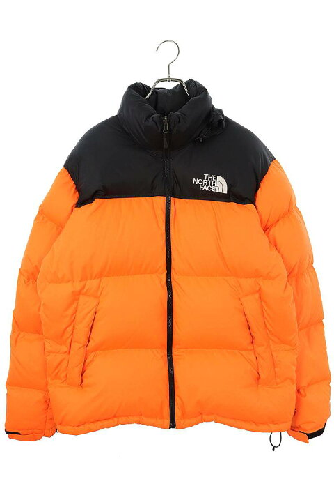 Supreme North Face Power Orange Nuptse 