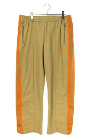 ニードルス Needles　サイズ:L KP388 TRACK PANT ナノユニバース別注トラックロングパンツ(カーキ×オレンジ)【902042】【FK04】【メンズ】【中古】bb51#rinkan*B