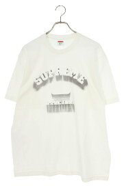 シュプリーム SUPREME　サイズ:M 24SS Shadow Tee　Khaki シャドウTシャツ(ホワイト)【103042】【OM10】【メンズ】【中古】bb51#rinkan*S