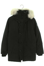 カナダグース CANADA GOOSE　サイズ:S CHATEAU PARKA BLACK LABEL 3426MB シャトーパーカブラックレーベルファーダウンジャケット(ブラック)【603042】【BS99】【メンズ】【中古】bb33#rinkan*B