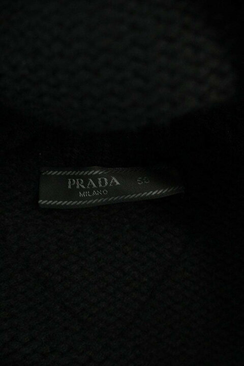 楽天市場】プラダ PRADA サイズ:50 UMR588 三角パッチカシミア  