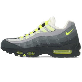 ナイキ NIKE　サイズ:27.5cm AIR MAX 95 OG CT1689-001 エアマックス95オージーイエローグラデスニーカー(グレー×イエロー)【113042】【SB01】【メンズ】【小物】【中古】bb212#rinkan*A