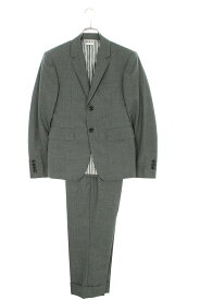 トムブラウン THOM BROWNE　サイズ:00 MSC001AW4312 トリコロールグログランテープセットアップスーツ(グレー)【923042】【BS99】【メンズ】【中古】bb187#rinkan*B