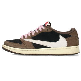 ナイキ NIKE　サイズ:27cm AIR JORDAN 1 RETRO LOW OG SP TRAVIS SCOTT CQ4277-001 エアジョーダン1レトロロウオージースニーカー(ブラウン×ブラック×ホワイト)【306042】【SB01】【メンズ】【小物】【中古】bb17#rinkan*B