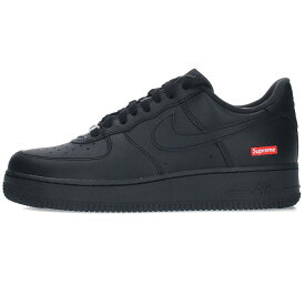 ナイキ NIKE　×シュプリーム SUPREME サイズ:27cm AIR FORCE 1 LOW CU9225-001 エアフォース1スニーカー(ブラック×レッド)【614042】【FK04】【メンズ】【小物】【中古】bb315#rinkan*S