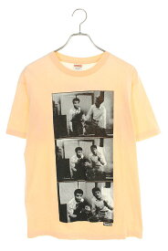 シュプリーム SUPREME　サイズ:M 09SS Malcolm Mclaren World Famous Tee マルコムマクラーレンワールドフェイマスTシャツ(ピンク)【904042】【OM10】【メンズ】【中古】bb295#rinkan*B