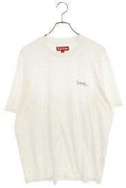 シュプリーム SUPREME　サイズ:L 24SS Washed Tag S S Top ウォッシュドタグロゴTシャツ(ホワイト)【314042】【SB01】【メンズ】【中古】bb51#rinkan*A