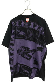 シュプリーム SUPREME　サイズ:L 24SS Collage Tee コラージュプリントTシャツ(ブラック)【814042】【OM10】【メンズ】【中古】bb376#rinkan*S