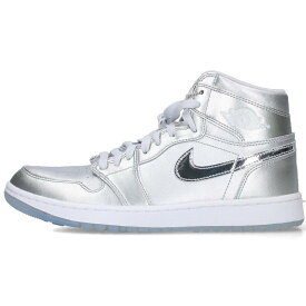 ナイキ NIKE　サイズ:27.5cm AIR JORDAN 1 HIGH G NRG FD6815-001 エアジョーダン1レトロハイゴルフスニーカー(シルバー)【105042】【BS99】【メンズ】【小物】【中古】bb33#rinkan*S