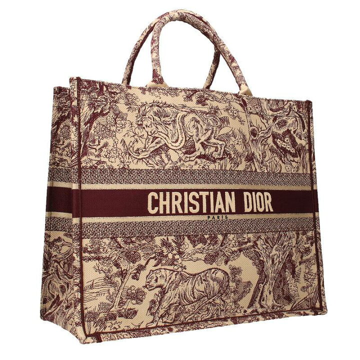 楽天市場】クリスチャンディオール Christian Dior ブックトートラージ 