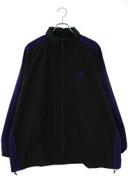 ニードルス Needles　×ディーシー サイズ:XL Jog Jacket - Poly Ripstop MR605 フーディナイロンリップストップブルゾン(ブラック)【515042】【BS99】【メンズ】【中古】bb297#rinkan*S