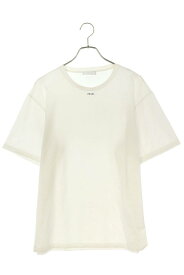 プラダ PRADA　サイズ:XL UJN843 フロントロゴTシャツ(ホワイト)【415042】【SB01】【メンズ】【中古】【準新入荷】bb131#rinkan*B