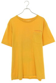 クロムハーツ Chrome Hearts　サイズ:L PPO mustard T-SHRT MATTY BOYバックプリントTシャツ(イエロー)【715042】【SJ02】【メンズ】【中古】bb17#rinkan*B