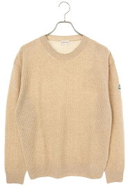 モンクレール MONCLER　サイズ:XL GIROCOLLO TRICOT プルオーバーニット(ブラウン)【725042】【BS99】【メンズ】【中古】bb327#rinkan*B