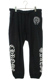 クロムハーツ Chrome Hearts　サイズ:M CH PLUS SWTPANTS CHプラス総柄スウェットロングパンツ(ブラック)【325042】【SS13】【メンズ】【中古】bb420#rinkan*B