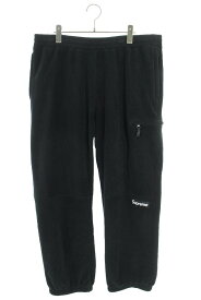 シュプリーム SUPREME　サイズ:XL 23AW Polartec Pants ポーラテックフリースロングパンツ(ブラック)【206042】【BS99】【メンズ】【中古】bb420#rinkan*B