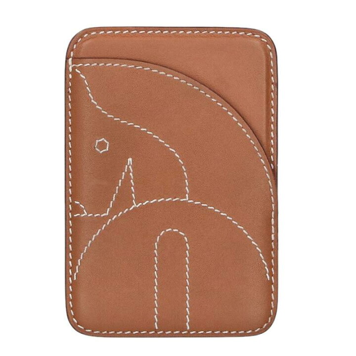 楽天市場】エルメス HERMES レザーMag Safe(ブラウン)【406042】【BS55 