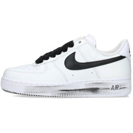 ナイキ NIKE　×ピースマイナスワン peaceminusone サイズ:23.5cm AIR FORCE 1 PARA-NOISE DD3223-100 エアフォースワンパラノイズスニーカー(ホワイト×ブラック)【226042】【BS55】【レディース】【小物】【中古】bb127#rinkan*S