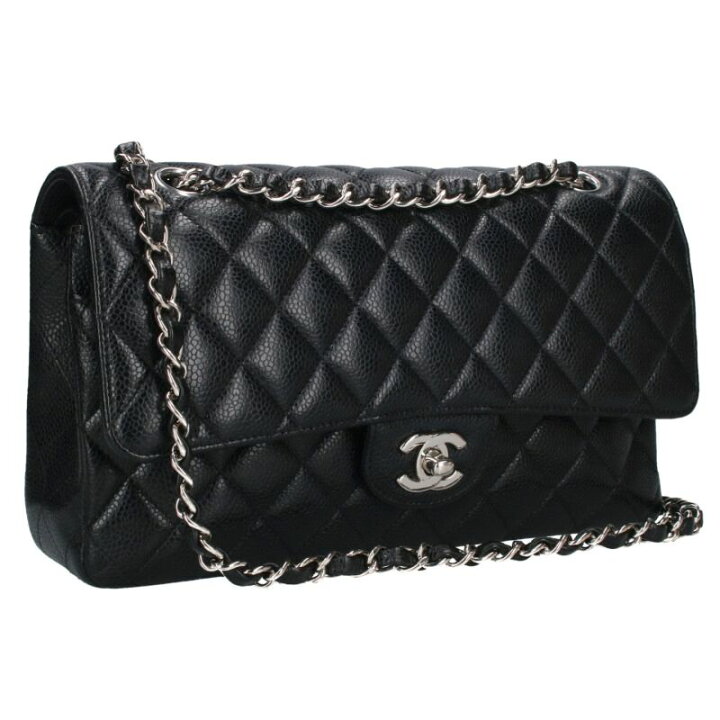 楽天市場】シャネル CHANEL マトラッセ25 キャビアスキンダブル  