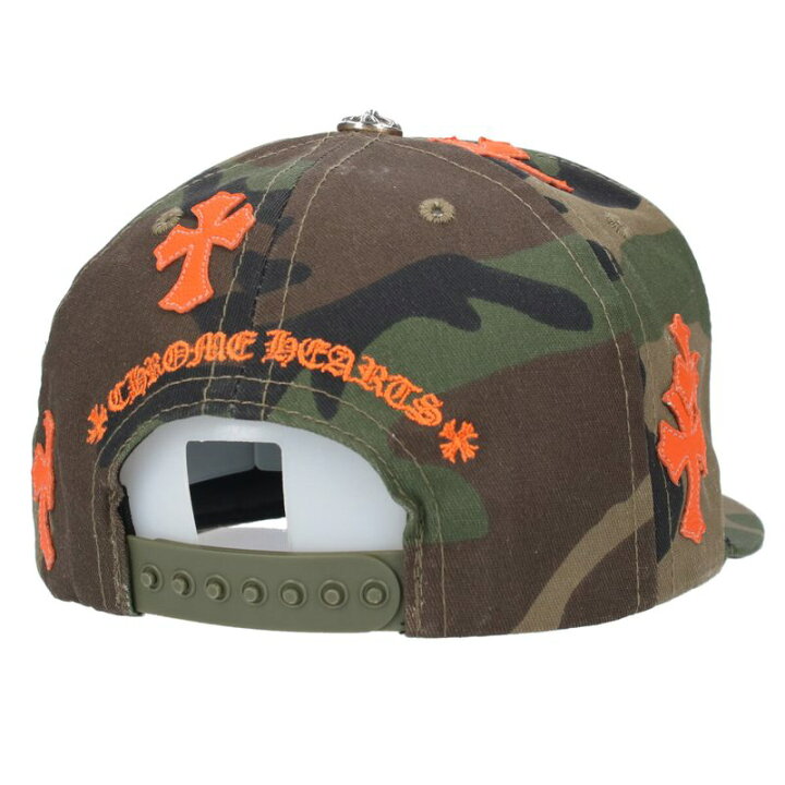 楽天市場】クロムハーツ Chrome Hearts CH HAT クロスパッチ付きカモ柄 