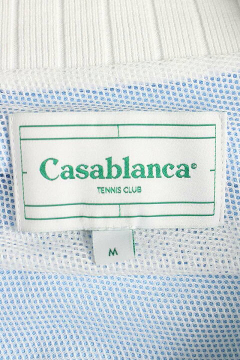 楽天市場】カサブランカ CASABLANCA サイズ:M MPF24JTP256 01 ロゴ刺繍 