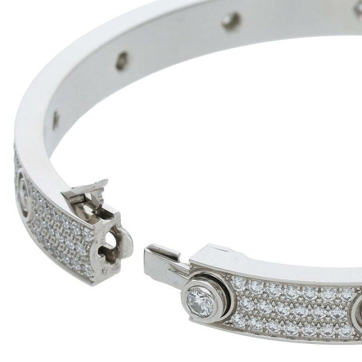 楽天市場】カルティエ Cartier サイズ:18 LOVE BRACELET PAVE DIAMONDS  