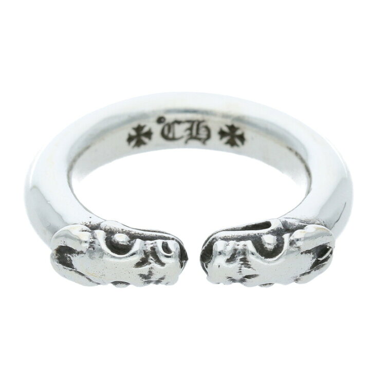 楽天市場】クロムハーツ Chrome Hearts サイズ:18号 DOUBLE DOG RING  