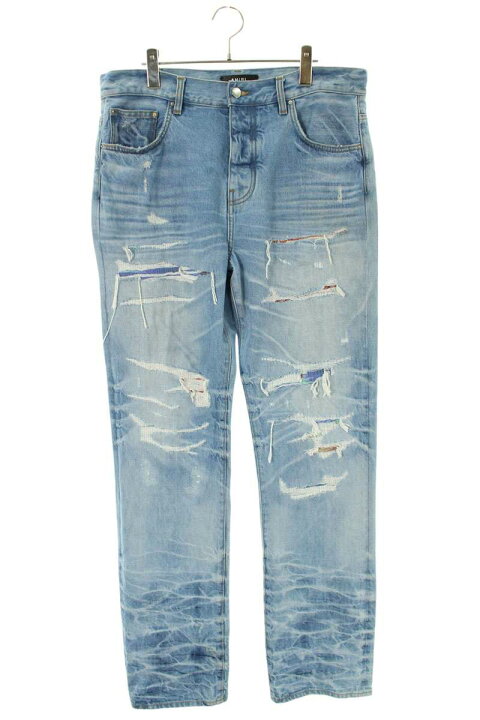 楽天市場】アミリ AMIRI サイズ:32インチ ダメージリペア加工 